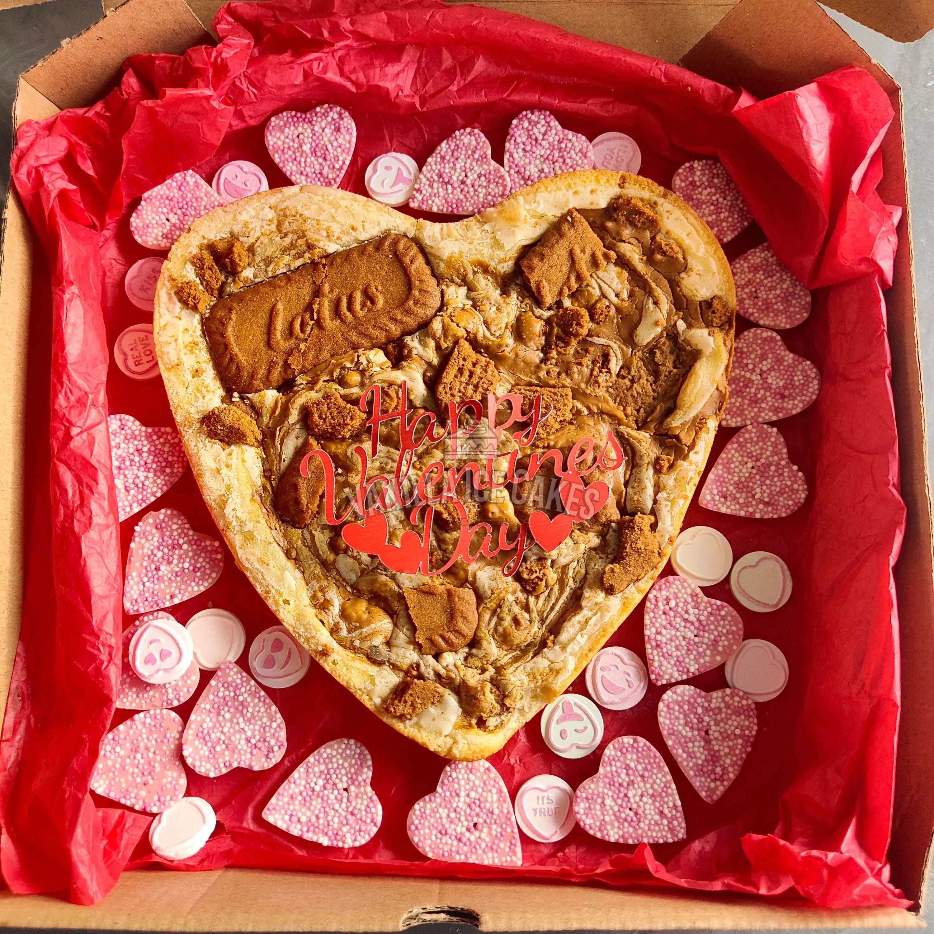 Valentine’s Day - Blondie Heart - Lotus Biscoff Blondie