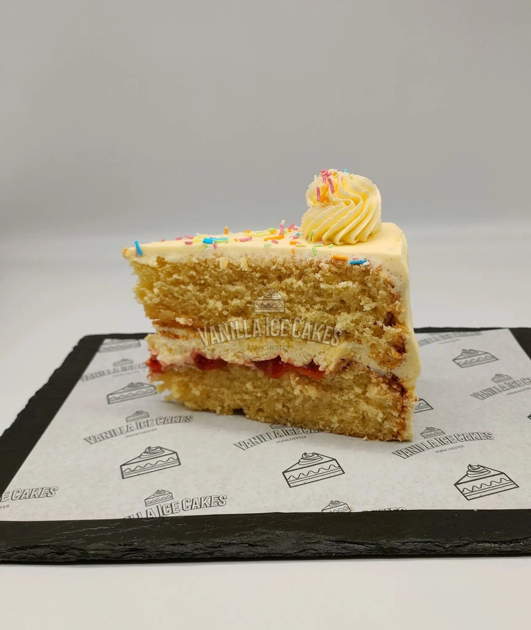 Vanilla Sprinkle Celebration Cake