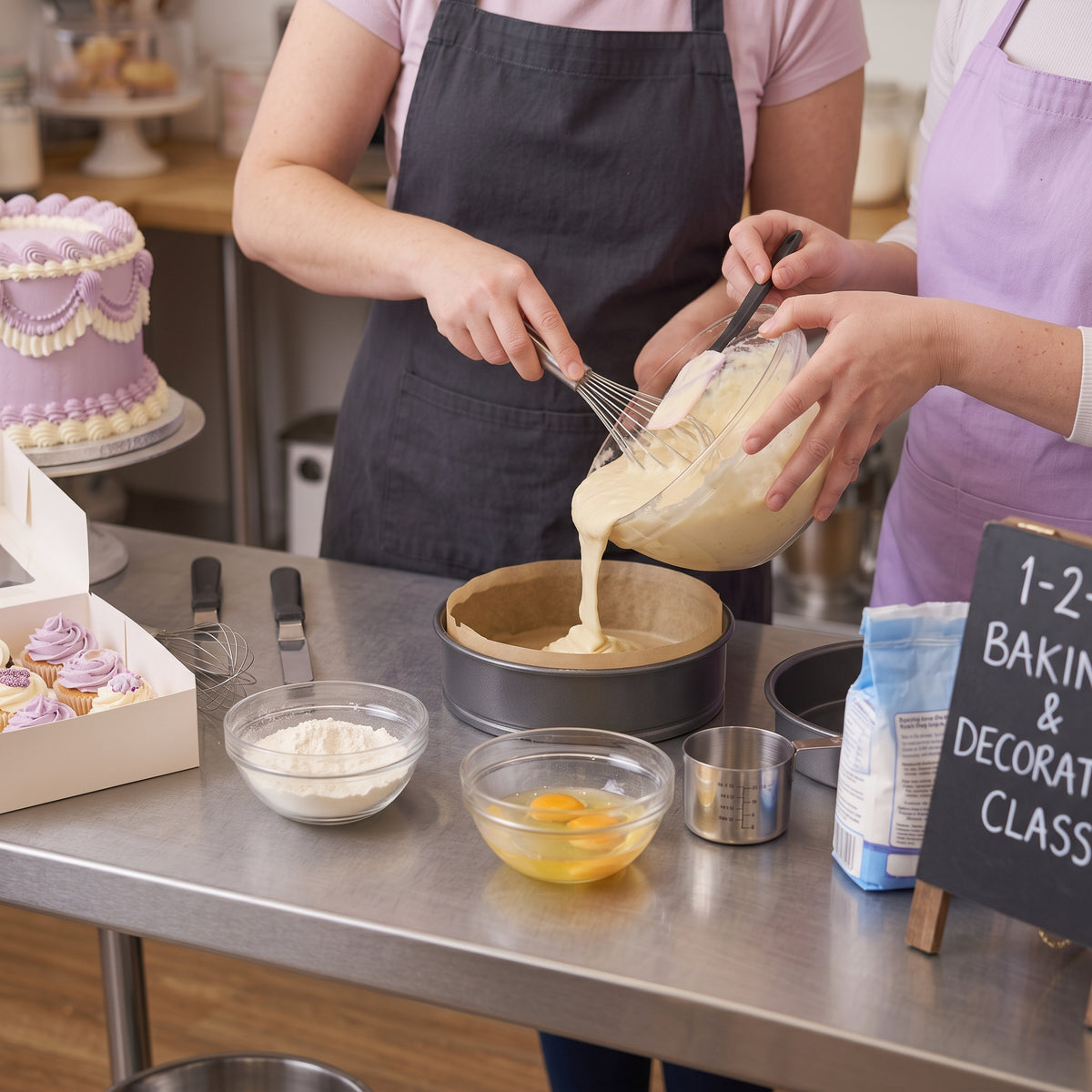 1-2-1 Cake Baking & Decorating Masterclass