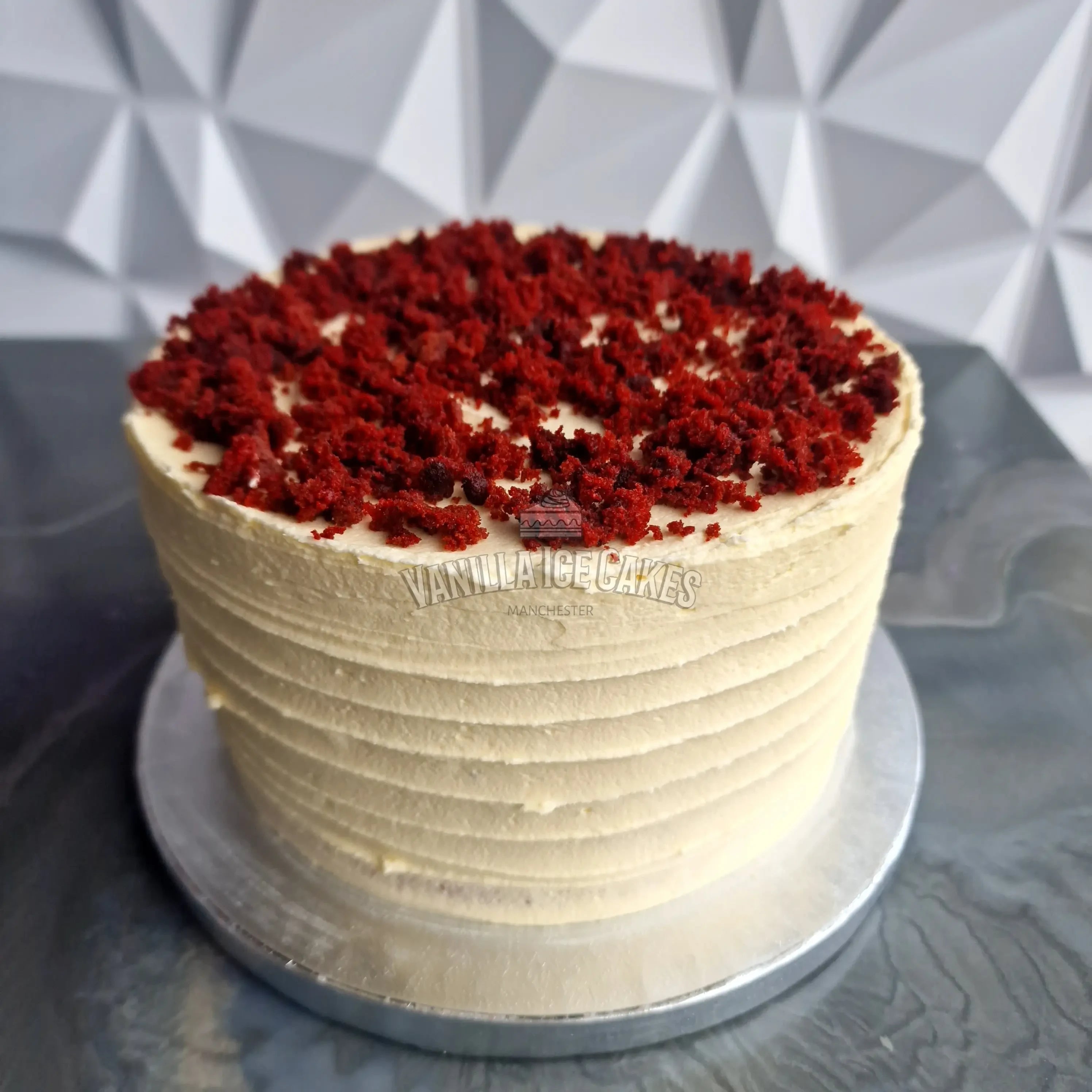 Anniversary red velvet cake | B. Tap Baron