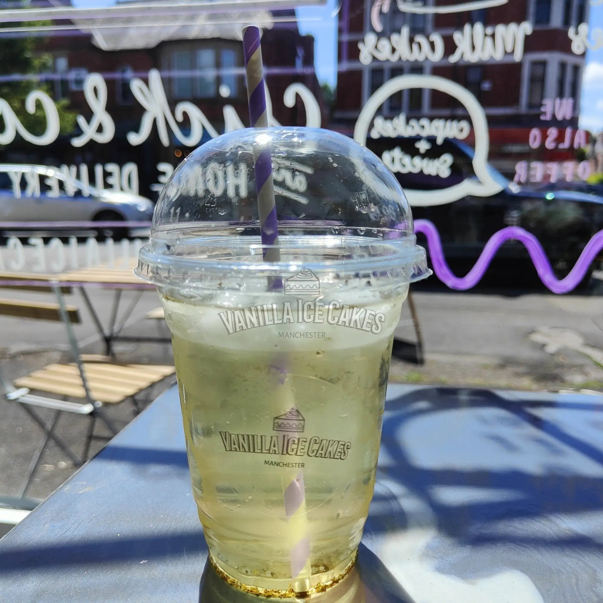 Iced Green Tea & Mint