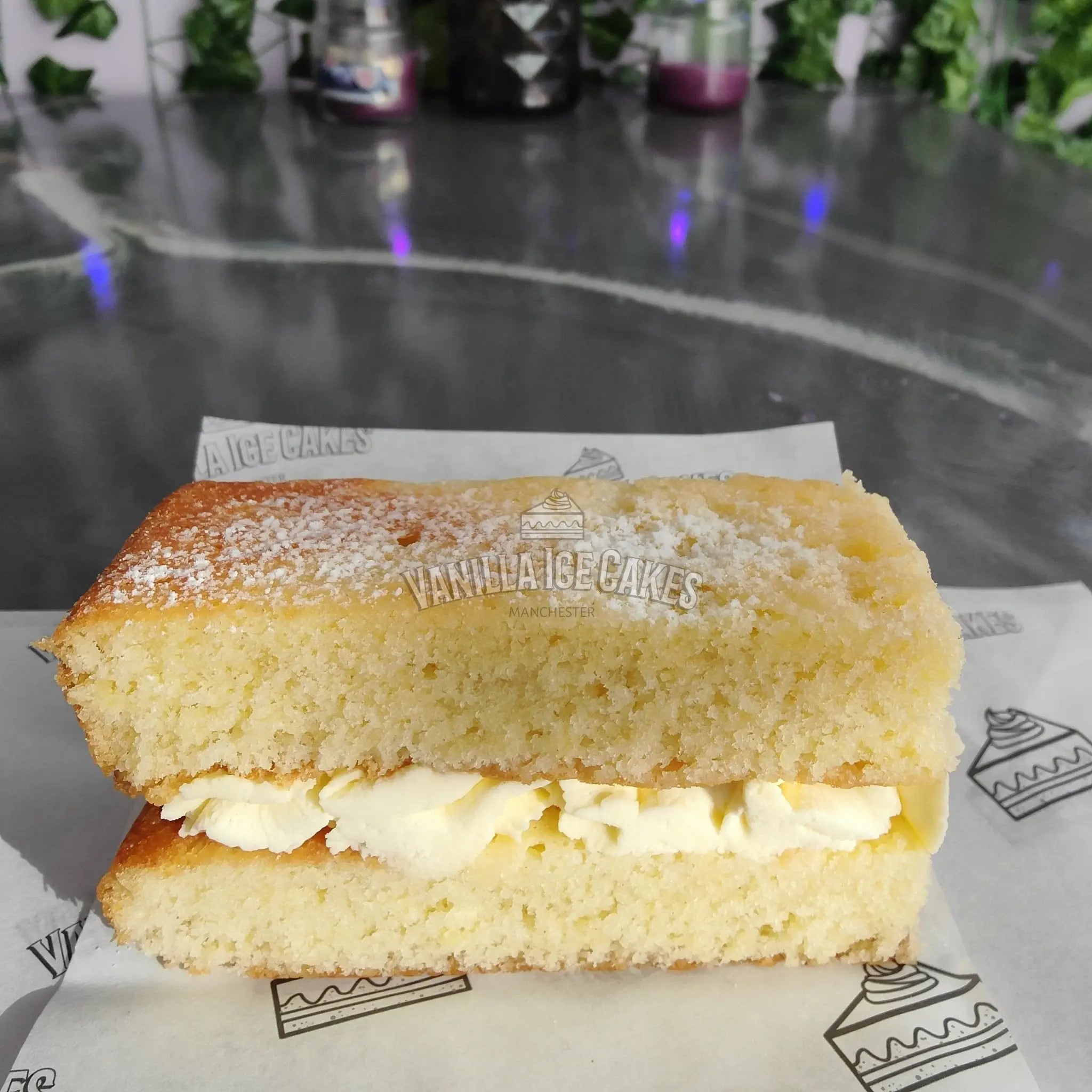 Lemon Fresh Cream Slice