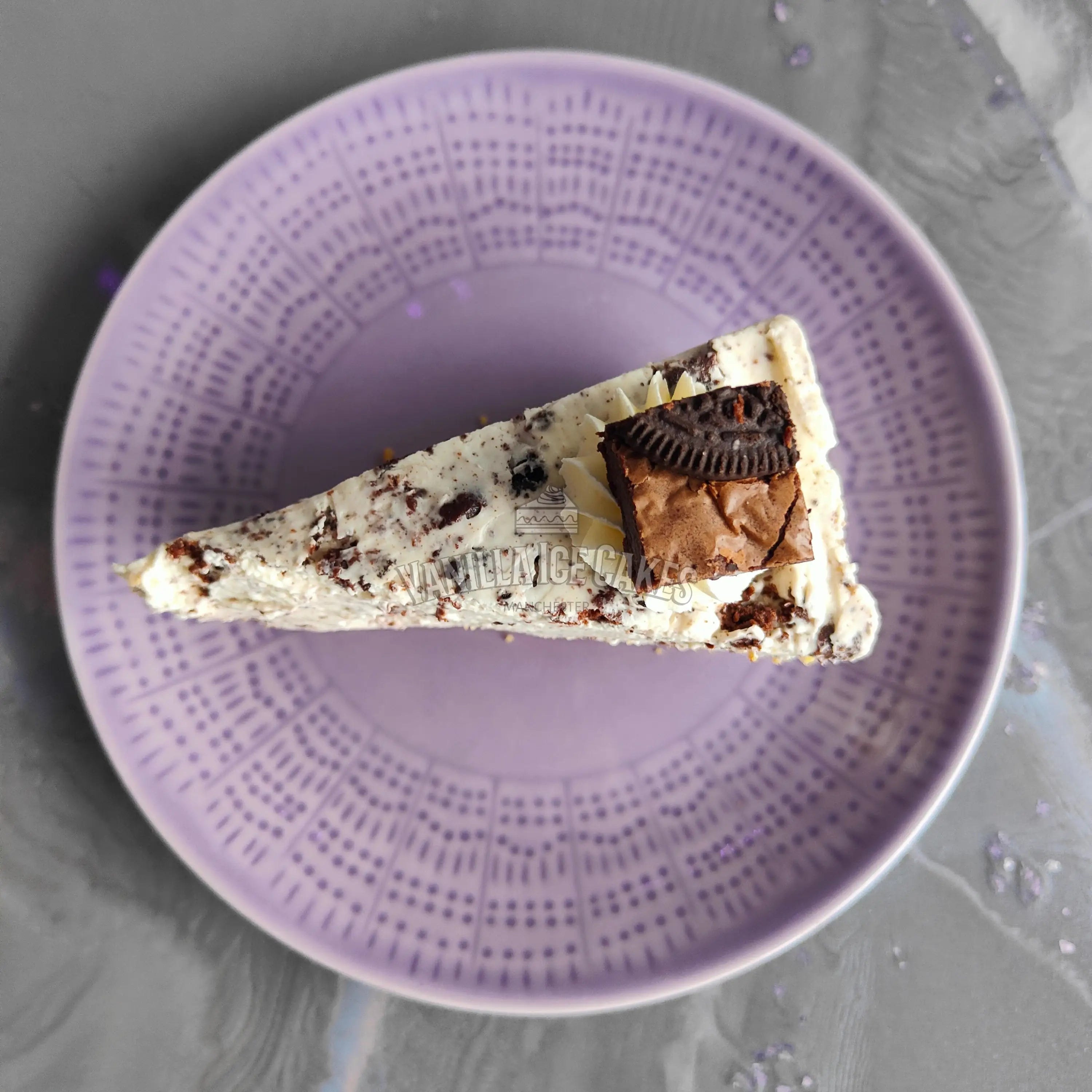 Oreo Brownie Cheesecake Slice