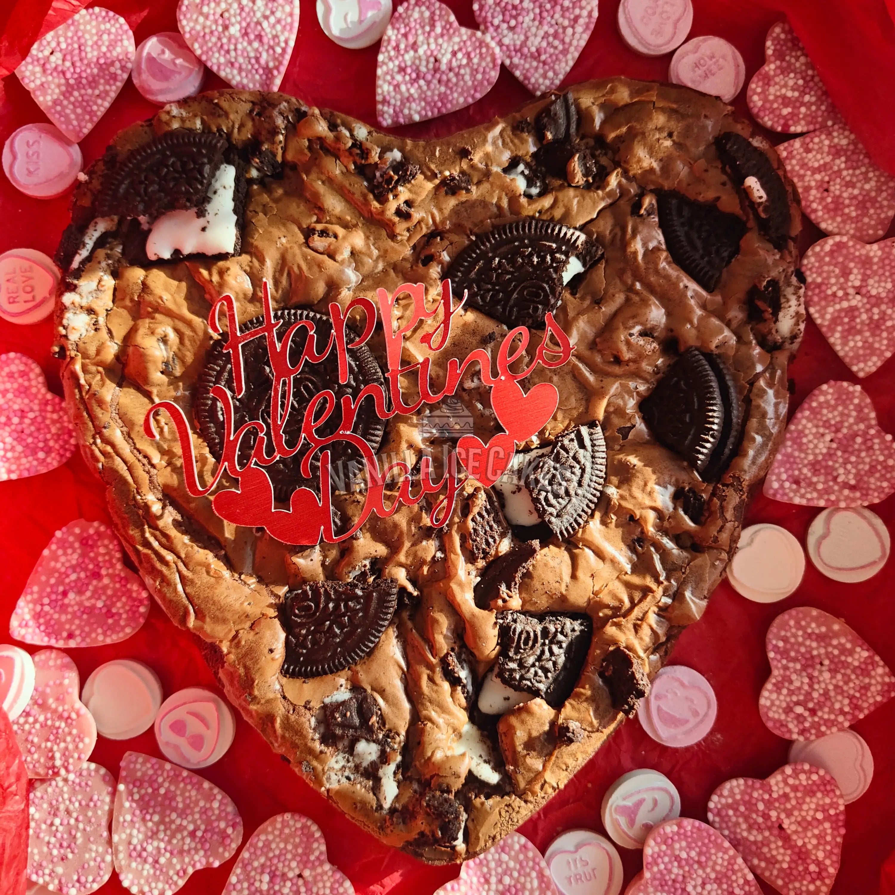 Valentine’s Day - Brownie Heart - Oreo Brownie